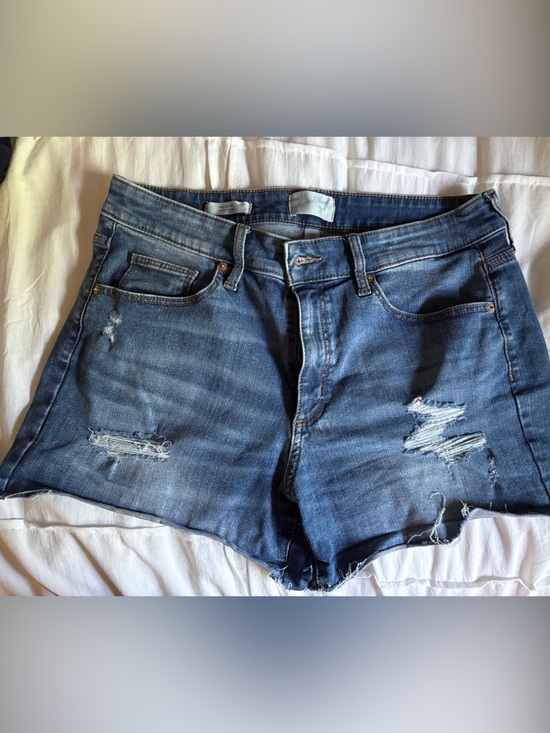 Universal Thread Pants - Universal Thread Distressed Blue Denim Shorts